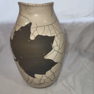 Raku-style pottery